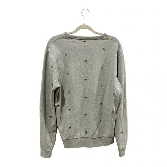 French Connection | Palm Tree Party Sweatshirt | Sz M - Picture 2 of 6